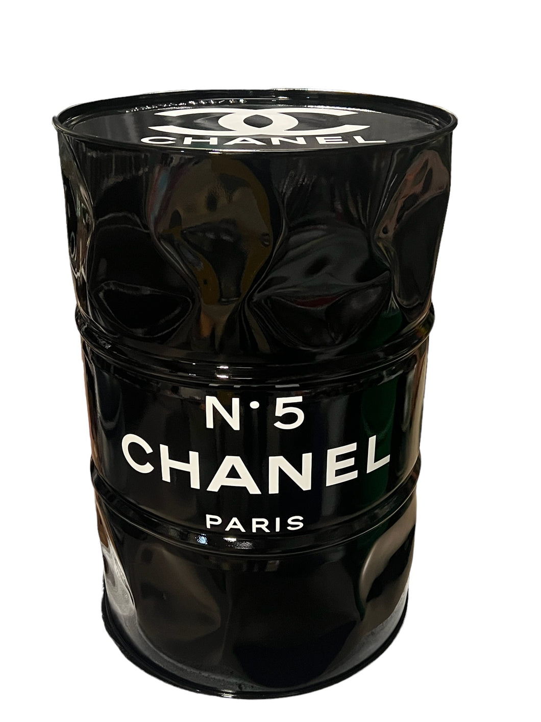 Bidon Chanel Cabossé Black