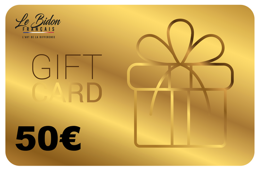 Cartes Cadeaux 50 €