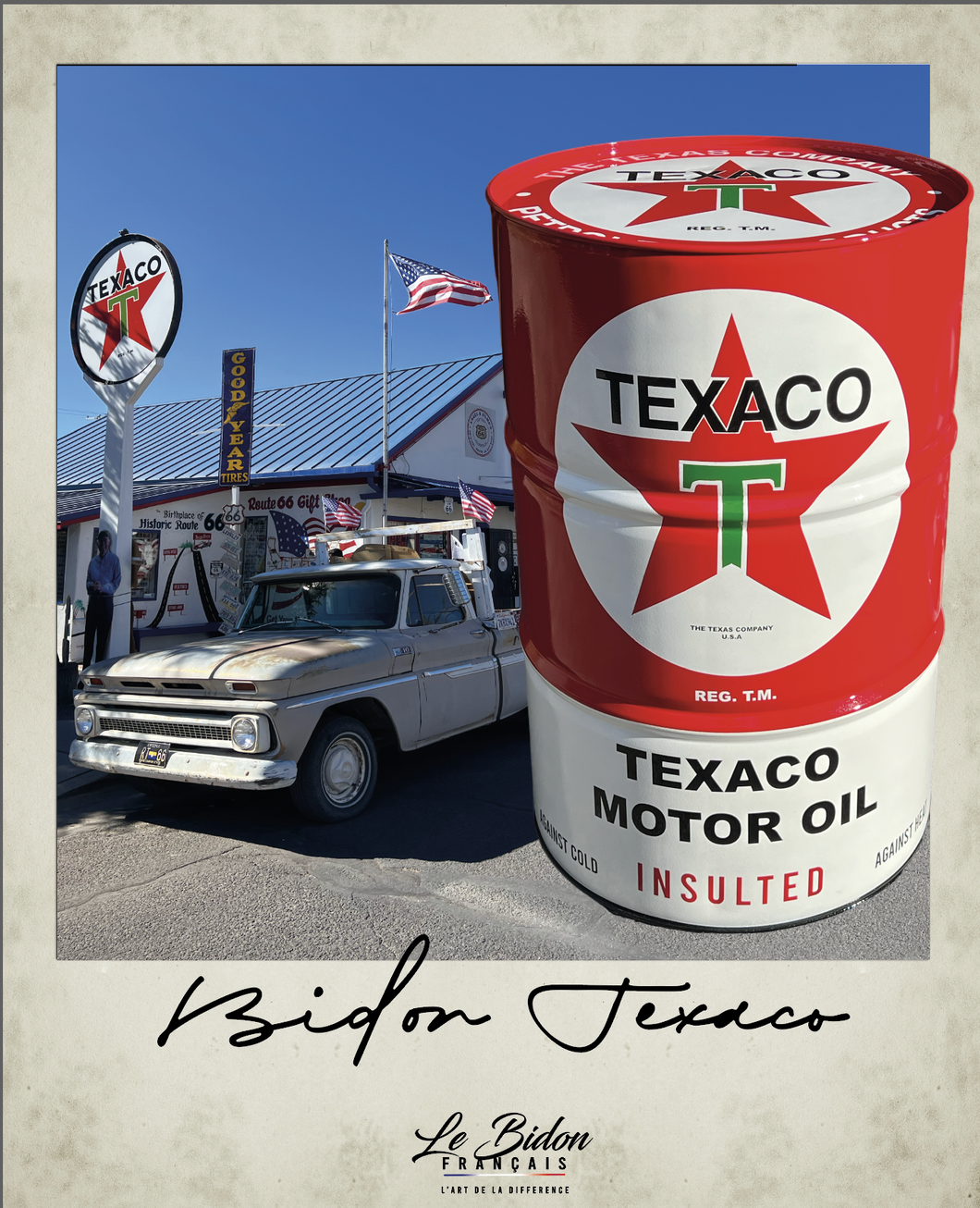 Bidon TEXACO USA