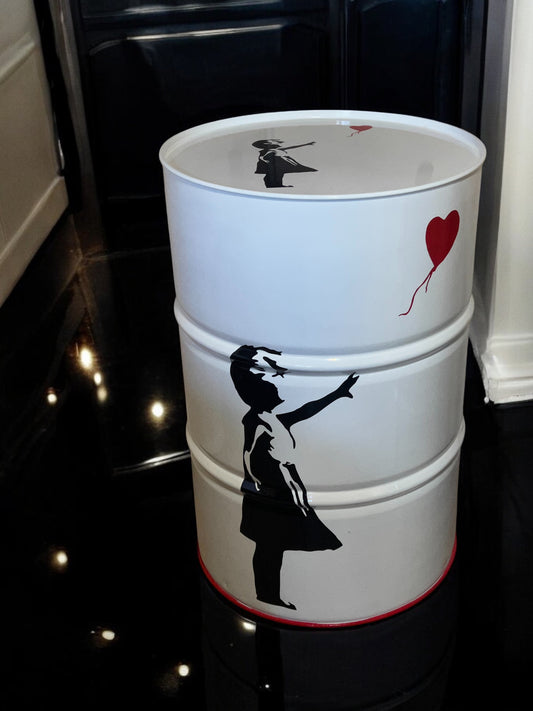 Bidon Tribute to Banksy - Petite Fille au Ballon