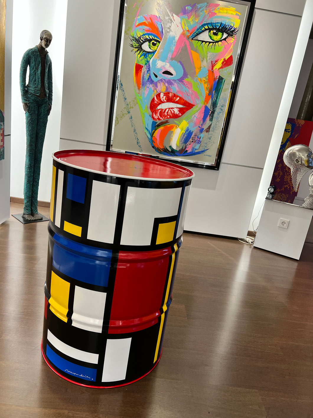 Bidon Tribute to MONDRIAN