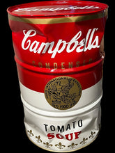 Charger l&#39;image dans la galerie, Bidon Campbell&#39;s Tomato Soup Cabossé
