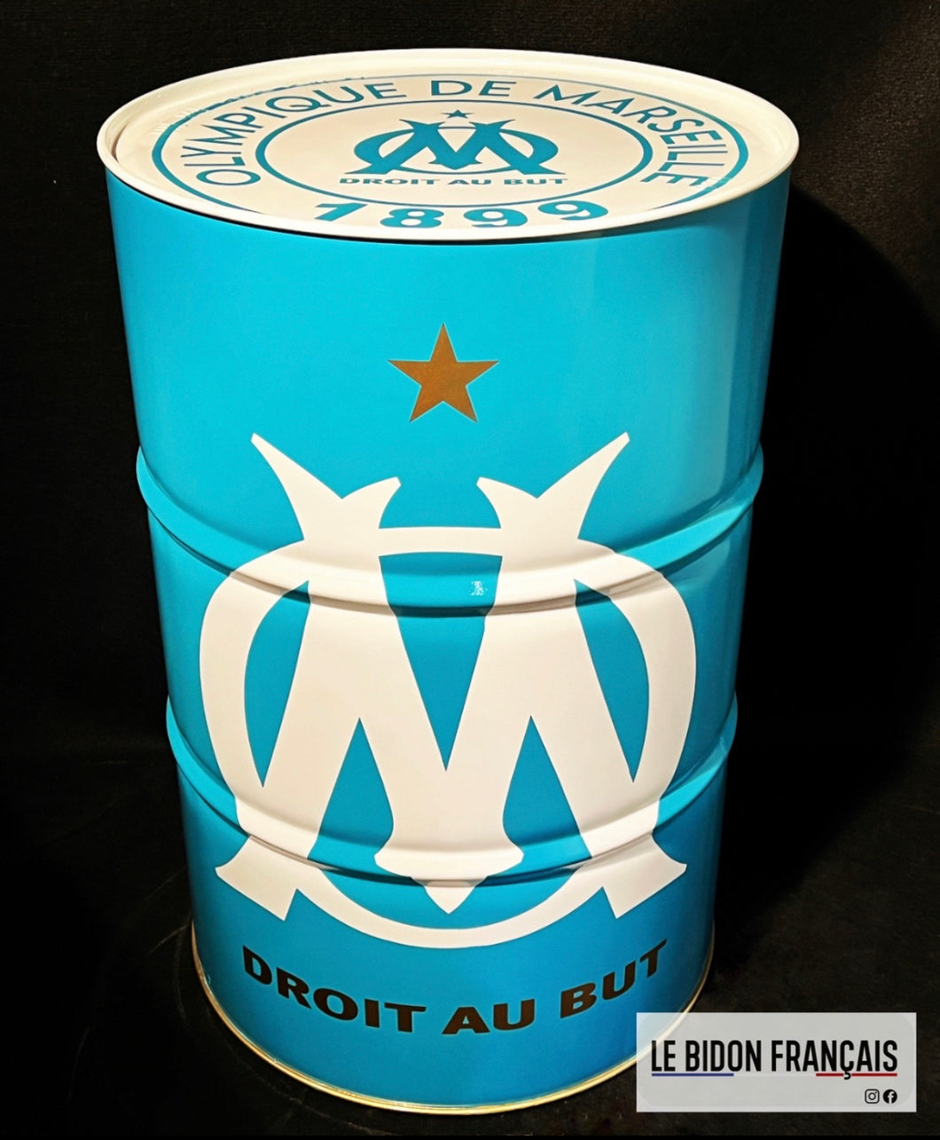 Bidon OLYMPIQUE DE MARSEILLE - OM -