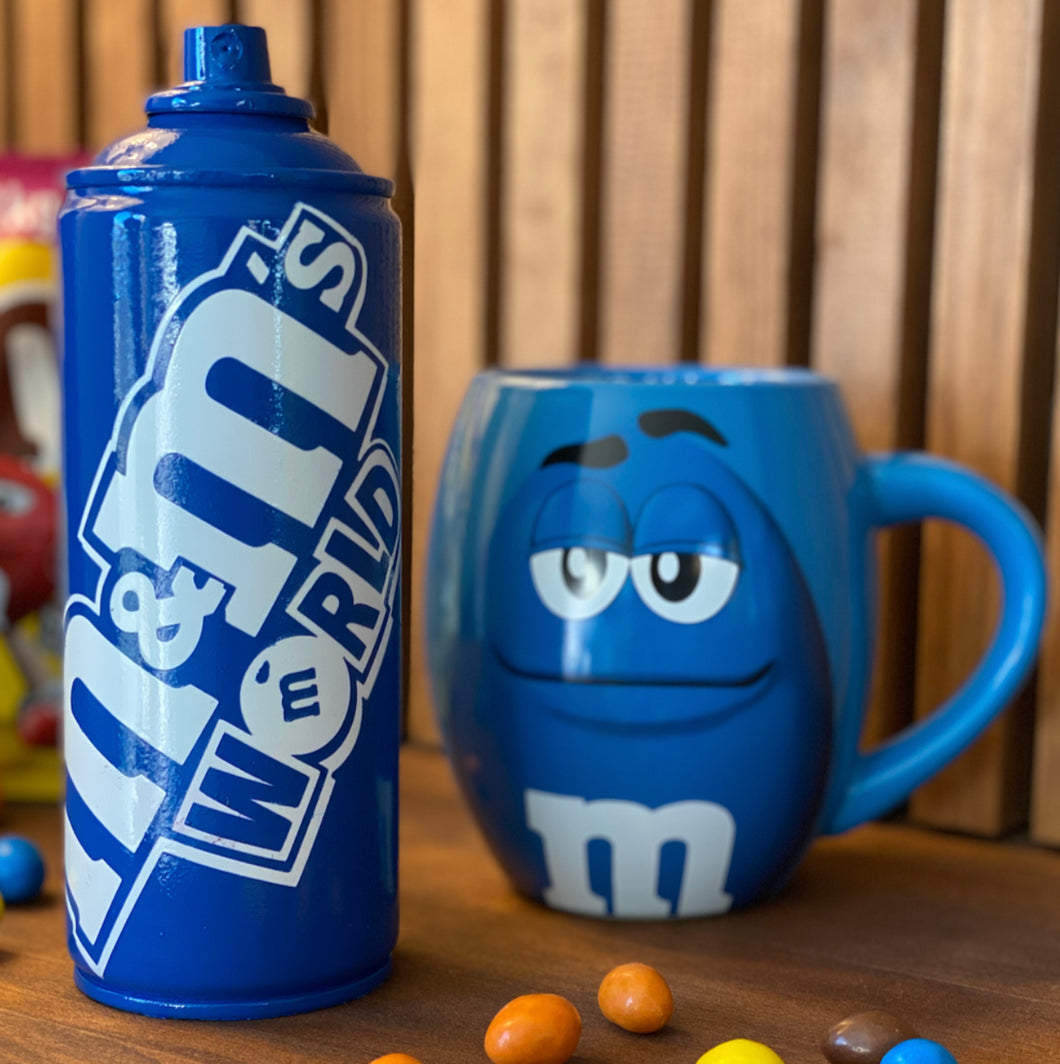 Copie de Spray personnalisé M&M's Bleu