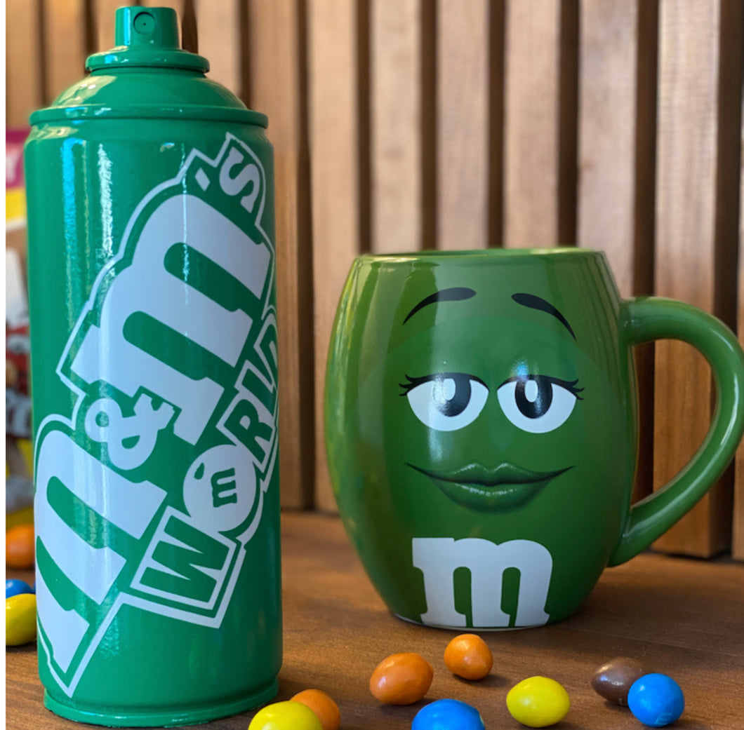 Spray personnalisé M&M's Vert